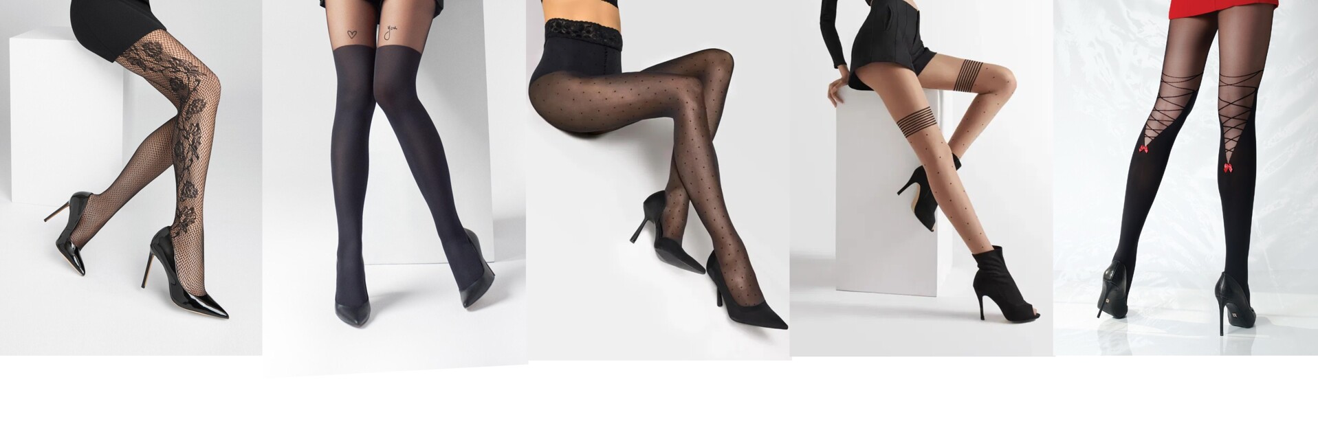 Fashion tights and hosiery