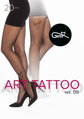 Tights with a bow ART TATTOO 09 20 DEN Gatta