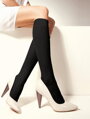 Smooth black knee socks GAMBALETTO 50 DEN Golden Lady