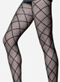 Tights with a geometric pattern MODERNA 20 DEN Lores