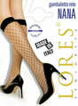 Women's mesh knee socks NANA RETE Lores