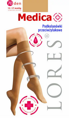 Compression knee socks MEDICA 70 den Lores