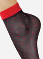 Dotted socks POIS ROSSI 20 DEN Lores