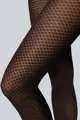 Tights with a geometric pattern CRISTALS 50 DEN Mona