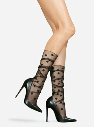 Thin dotted knee socks PISELLO Lores