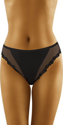 Panties with embroidery POLY II MAXI Wolbar