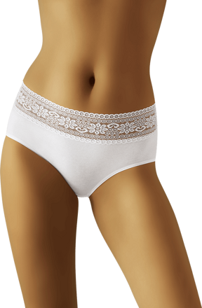 Classic panties with decoration eco-NA MAXI Wolbar  Classic panties with decoration eco-NA MAXI Wolbar