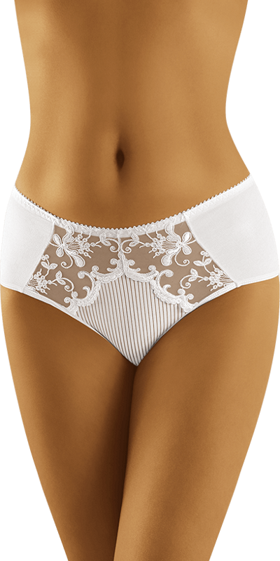 Cotton panties with embroidery eco-Co Wolbar